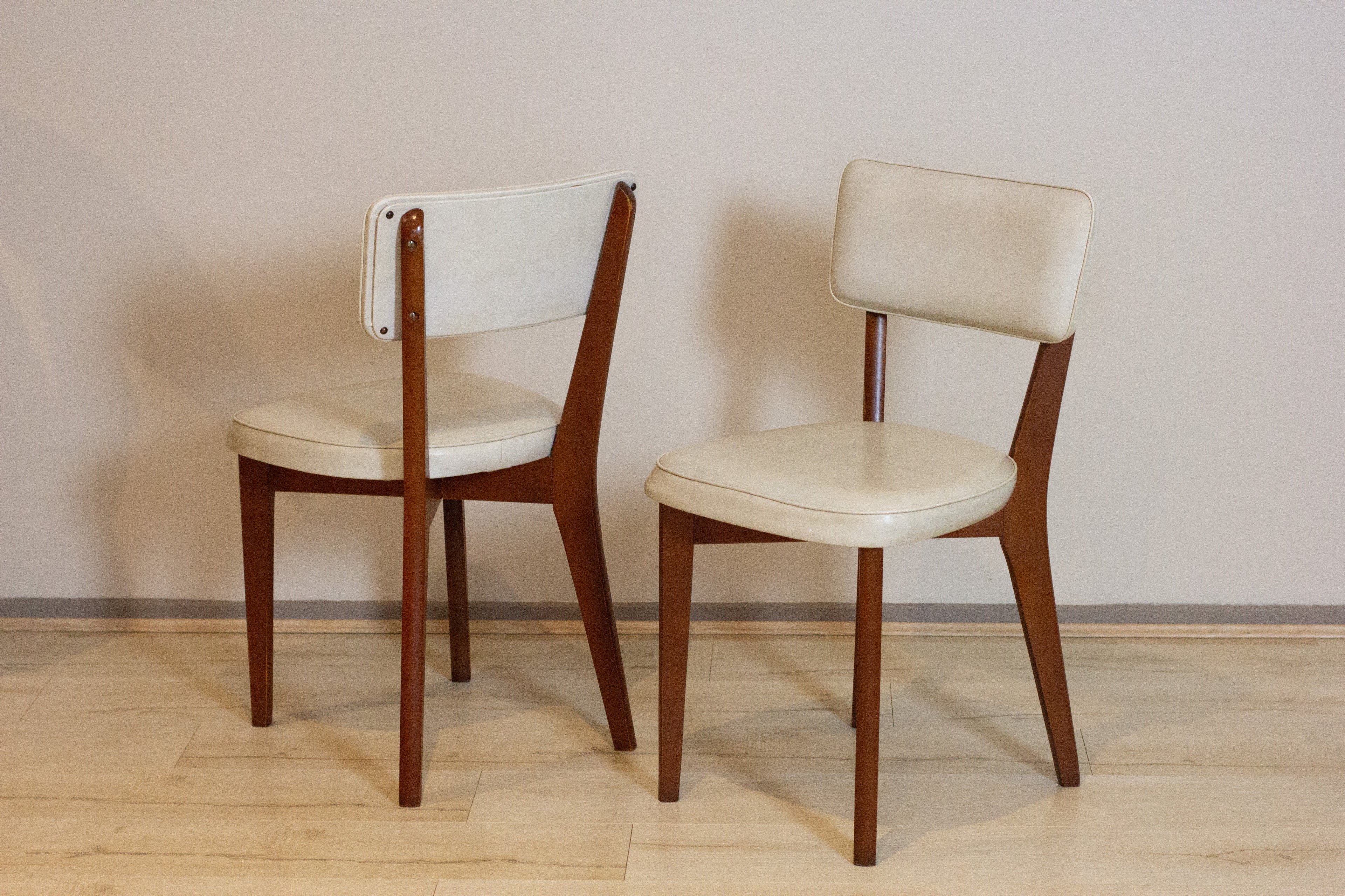 Mid Century Dining Chairs | Set of 4