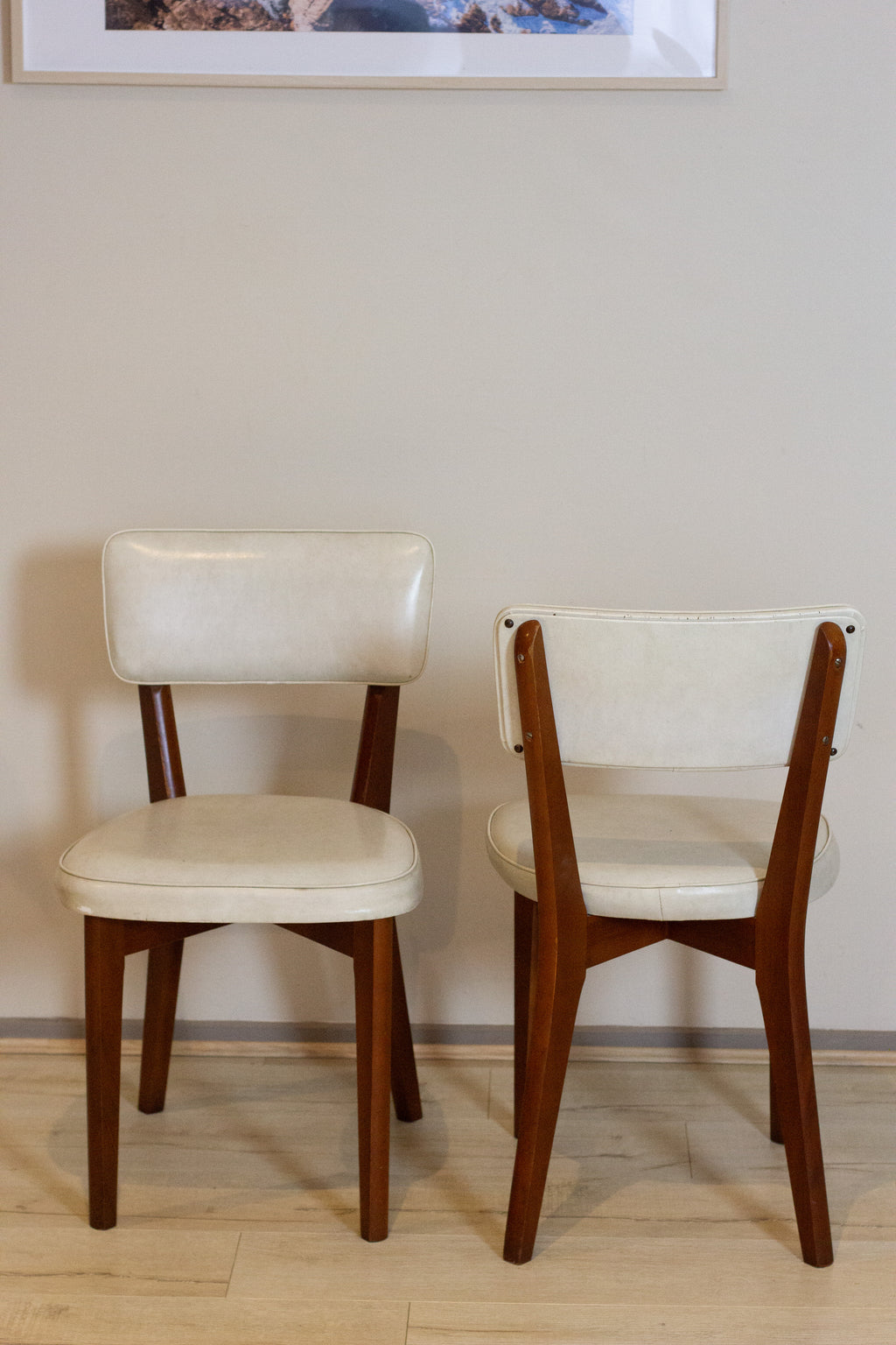 Mid Century Dining Chairs | Set of 4
