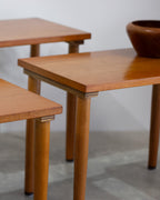 Teak Nesting Side Tables