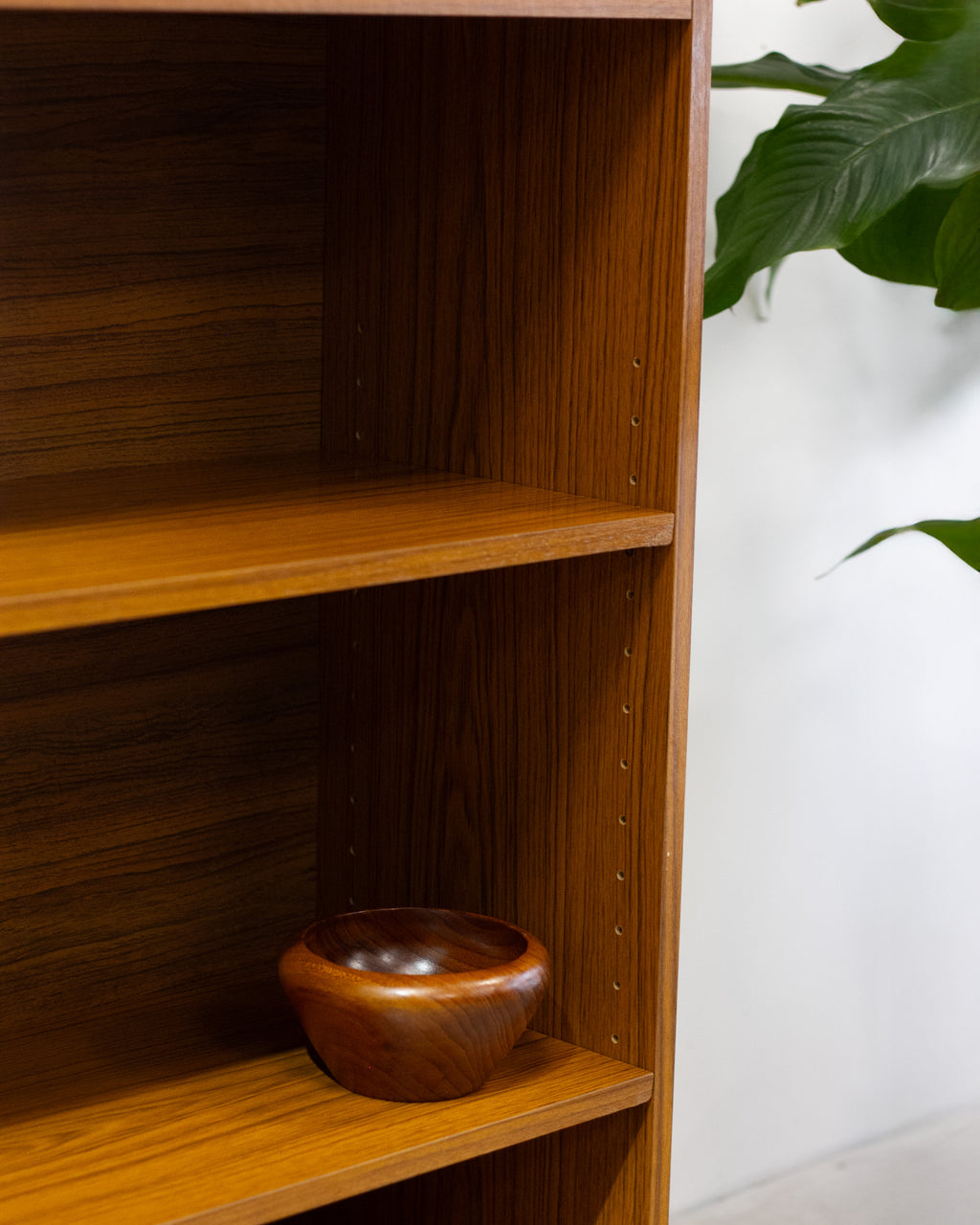 Mid Century Teak Veneer Bookcase