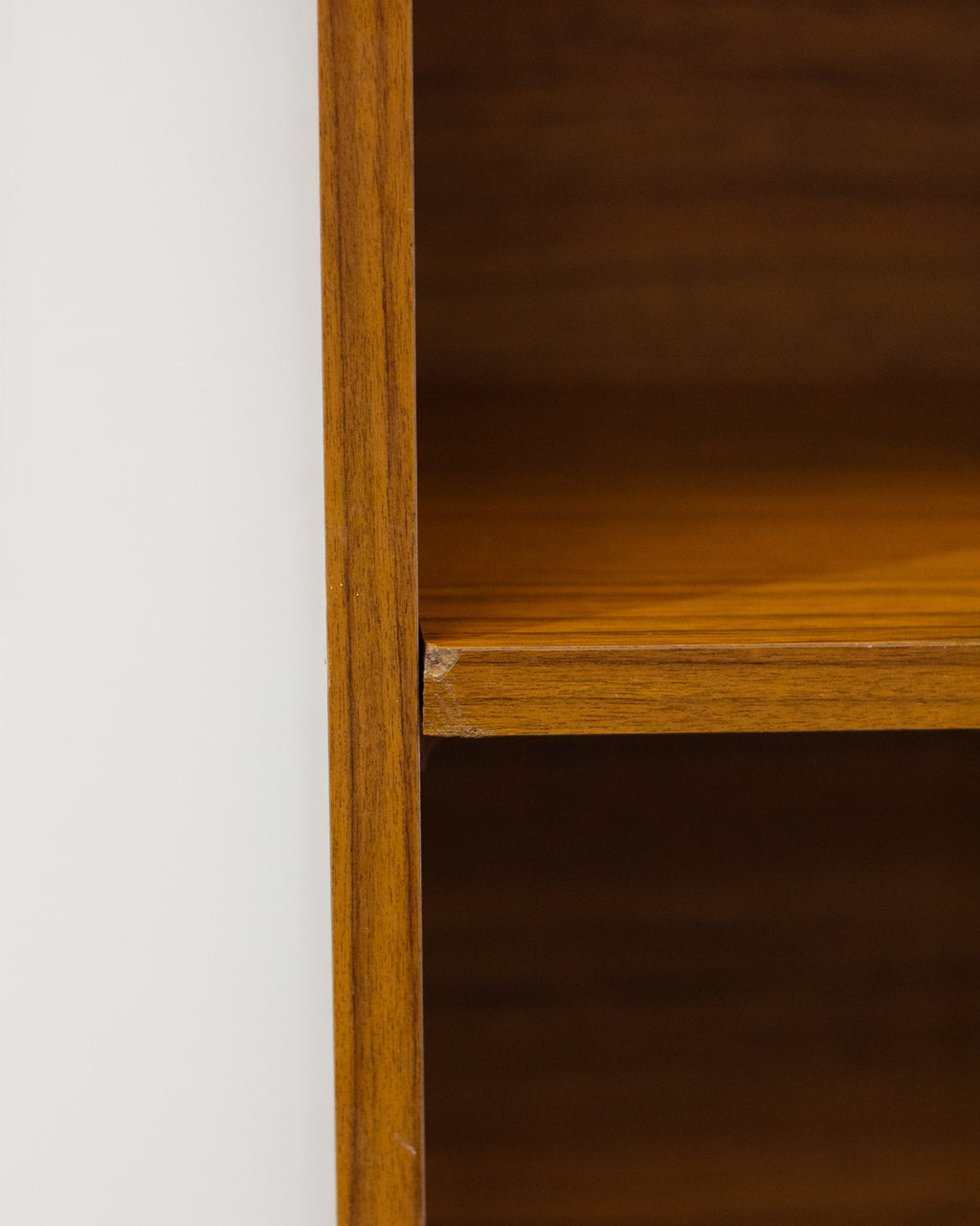 Mid Century Teak Veneer Bookcase