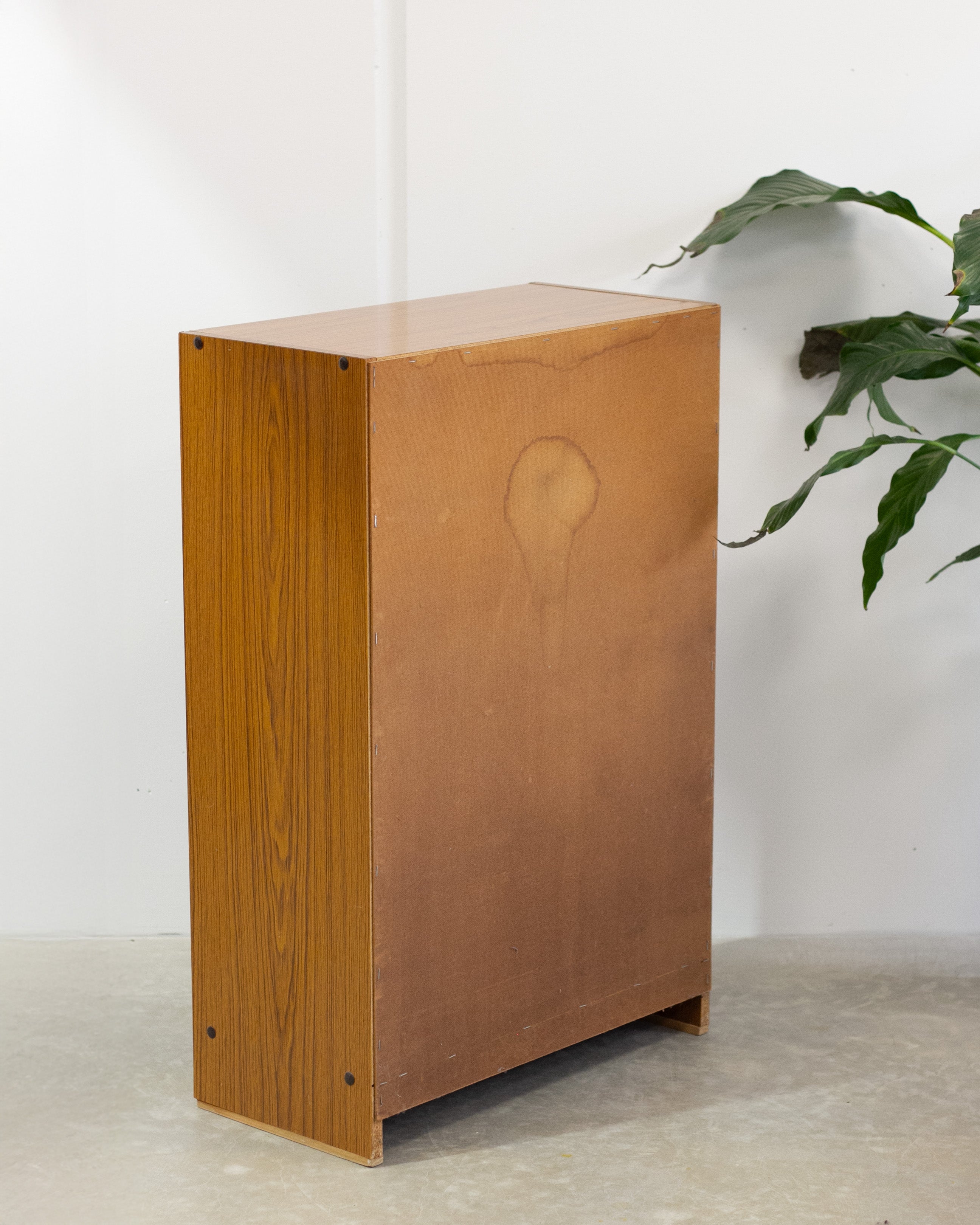 Mid Century Teak Veneer Bookcase